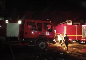 بالصور.. حريق هائل بمصنع أجهزة منزلية بالعاشر من رمضان