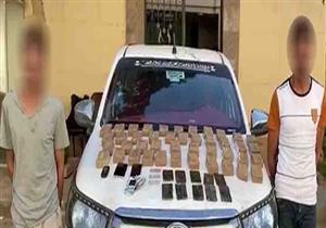 بـ 1.5 مليون جنيه.. إحباط تهريب 225 طربة حشيش بالسويس