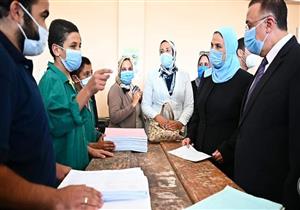 وزيرة التضامن تتفقد مركز التدريب المهني بغيط العنب في الإسكندرية (صور)