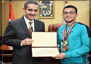 الثاني مكفوفين بالثانوية العامة في الغربية: "بكيت من الفرحة"