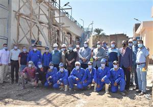  بالصور.. محافظ أسيوط يتفقد محطات المياه بحي شرق ومنقباد