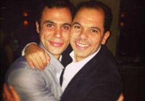 محمد إمام يهنئ شقيقه رامي إمام على فيلم "فضل ونعمة"
