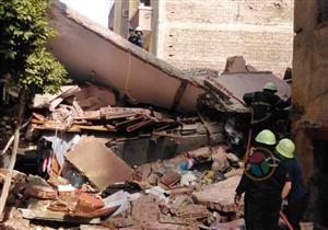 20 صورة من محيط "منزل المنصورة المنهار" 