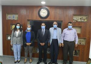 نائب محافظ جنوب سيناء تناقش سُبل كشف التعديات على أراضي الدولة