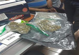 بالصور- إحباط تهريب كمية من مخدر الماريجوانا وخمور بميناء الدخيلة 