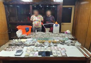 ضبط 23 كيلو "أستروكس وشادو" بحوزة شقيقين بالجيزة