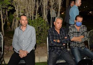  صور .. نجوم الفن في عزاء المنتج محمد زعزع