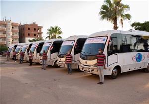 بدء تشغيل منظومة النقل الجماعي الداخلي بمدينة بدر