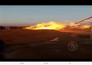 "المياه تحولت إلى نار في سوهاج".. قصة "لسان لهب 7 أمتار في بئر الغازات" -صور