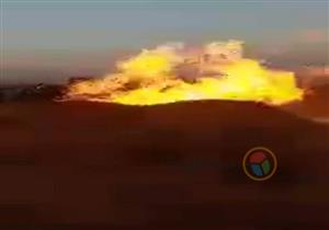 "لسان لهب 7 أمتار يخرج من بئر مياه".. ومصدر في سوهاج يكشف السبب