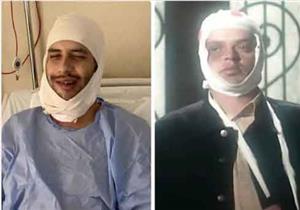 ناهد السباعي تعلق بطريقة كوميدية على صورة شقيقها داخل المستشفى