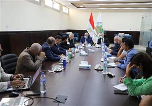محافظ الوادي الجديد ورئيس "تنمية الصعيد" يبحثان دعم المشروعات الاستثمارية