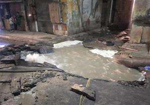 بسبب هبوط أرضى.. إخلاء 3 عقارات في حي غرب الإسكندرية – صور