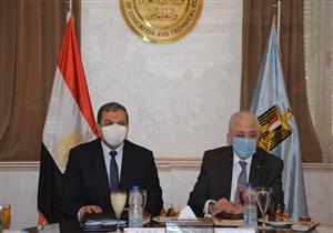"شوقي" و"سعفان" يناقشان مشروع قانون إنشاء الهيئة المصرية الوطنية