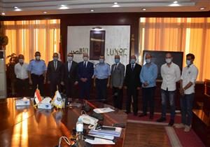 محافظ الأقصر يبحث تطورات مشروع إنشاء معديتين نهريتين جديدتين لخدمة الأهالي