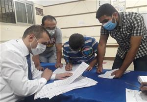 غلق اللجان وبدء أعمال الفرز فى إعادة انتخابات الشيوخ ببني سويف