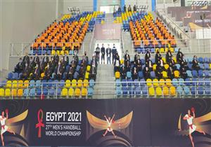 بروفة لرجال الأمن لتأمين حفل افتتاح ومباريات كأس العالم لليد مصر 2021 (صور)