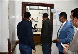 في زيارة مفاجئة.. محافظ الفيوم يتفقد المستشفى العام