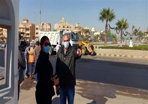 مسئولو جهاز القاهرة الجديدة يتفقدون مشروعات محاور الطرق وأعمال التطوير