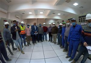 إطلاق الجهد الكهربائي على آخر محطة محولات بمجمع بنبان الشمسي نهاية يناير