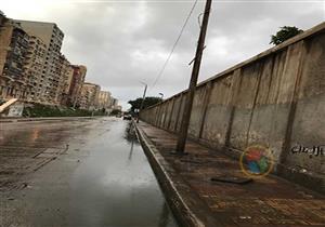 في أول أيام الفيضة الكبرى.. هطول الأمطار بغزارة على الإسكندرية -صور