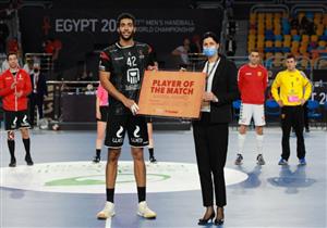 حسن قداح أفضل لاعب في مباراة مقدونيا بمونديال اليد