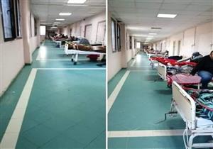 أول تعليق رسمي على تسكين مرضى كورونا في "طرقات مستشفى الأحرار" بالشرقية   