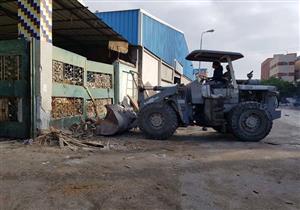 رئيس "دمياط الجديدة" يقود حملة لرفع الإشغالات وإزالة المخالفات بالمنطقة الصناعية​