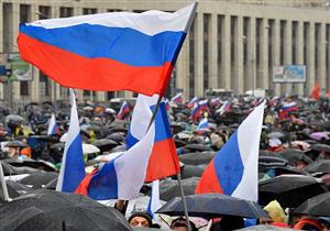 روسيا: 4 آلاف شخص يحتجون وسط موسكو في وقفة غير مصرح بها 