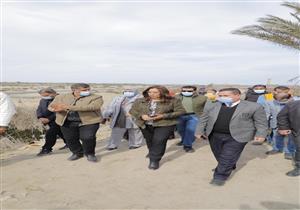 مساحتها 183 فدانًا.. محافظ دمياط تتفقد المنطقة الحرة الجديدة- صور