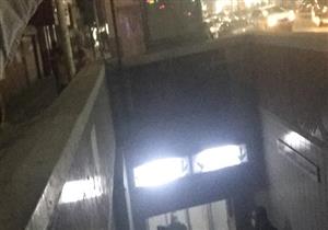 حريق في محطة مترو البحوث.. والمعاينة: ماس نتج عنه احتراق كابلات الكهرباء