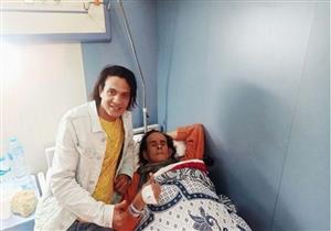 صور| آخر تطورات الحالة الصحية للفنان علي حميدة