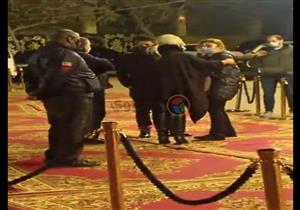 توافد المعزّين على سرادق عزاء محمد الصغير والد زوجة الفنان أحمد السقا‎