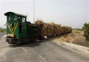 إصابة شخصين فى حادث اصطدام قطار القصب وسيارة نقل بأسوان