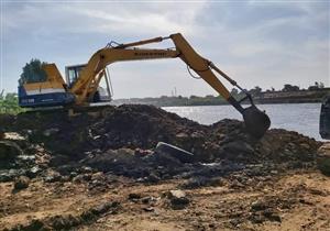 أوشكنا على الانتهاء.. متحدث الري: إزالة 3700 حالة تعدي على فرعي دمياط ورشيد