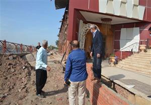 محافظ القليوبية: الانتهاء من 90% من المرحلة الثانية لمشروع ممشى النيل ببنها