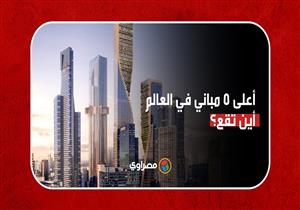 2 منها بالوطن العربي.. أعلى 5 مباني في العالم.. أين تقع؟