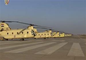 المتحدث العسكري ينشر فيديو " نسور القوات الجوية المصرية"