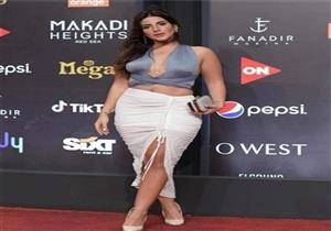 مهرجان الجونة.. جورجينا طواف بإطلالة جريئة على السجادة الحمراء