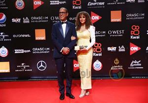 بالصور| مهرجان الجونة.. نادين نسيب نجيم وناهد السباعي بصحبة والدتها على السجادة الحمراء 