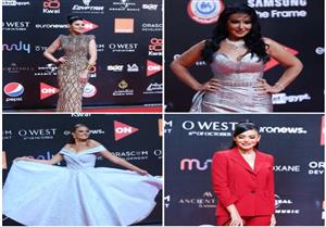 فستان بعلم فلسطيني على السجادة الحمراء بمهرجان الجونة.. من ارتدته؟ 