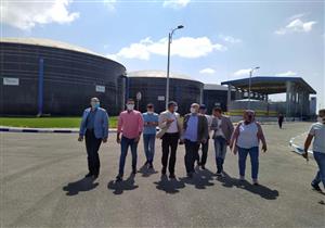 نائب وزير الإسكان يتفقد مشروعات مرافق المياه والصرف والمعالجة بمدينة العلمين الجديدة