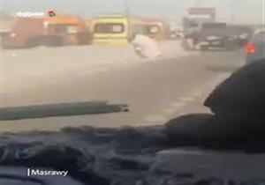 "بحر دم"..مصرع 19 شخصا في حادث مروع على الطريق الدائري الأوسطي