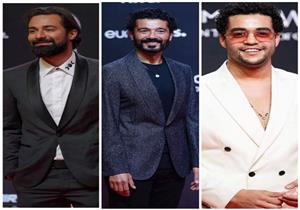 مجوهرات الرجال في الجونة.. حلق الفيشاوي وسلسلة النبوي