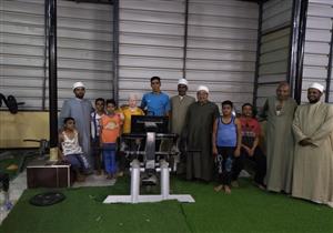 صور.. قافلة دعوية لدعم مشروعات "حياة كريمة" في قنا 