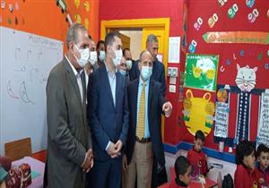 بـ16 مليون جنيه.. محافظ كفرالشيخ يفتتح مدرستين في سيدي سالم - صور