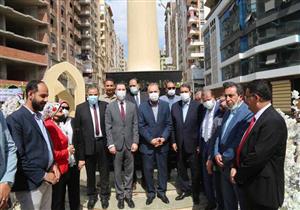 بالصور.. افتتاح ميدان أحمد زكي عابدين في كفر الشيخ