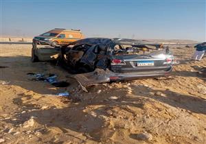 إصابة 3 أشخاص في انقلاب سيارة على "طريق الإسماعيلية"