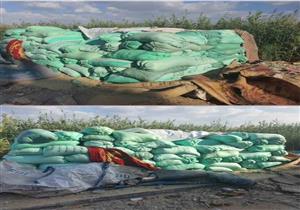 مصادرة 80 طن ملح سياحات مشبع بالرطوبة في الإسكندرية