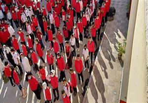 تحية العلم.. التزام المدارس بتوجيهات وزير التعليم بالاهتمام بطابور الصباح